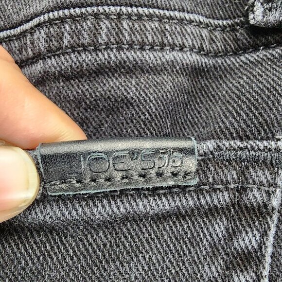 Joe's Jeans Womens 26 The Milla Black Stretch High Rise Straight Ankle *GUC* - Picture 9 of 16